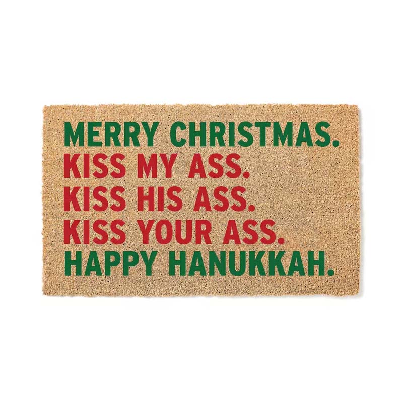Funny Christmas Doormat