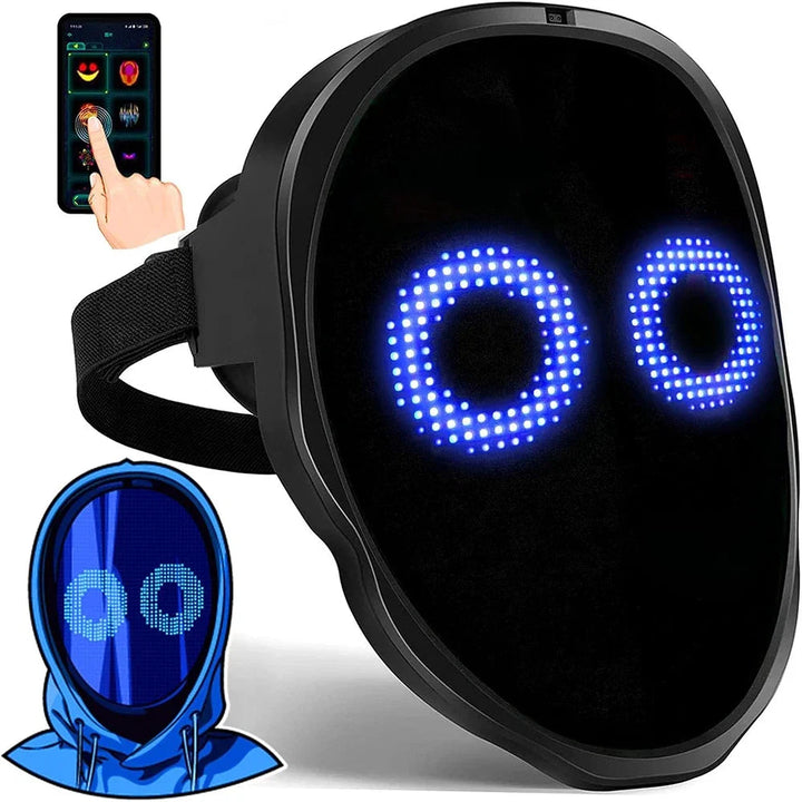Halloween LED Light-Up Mask