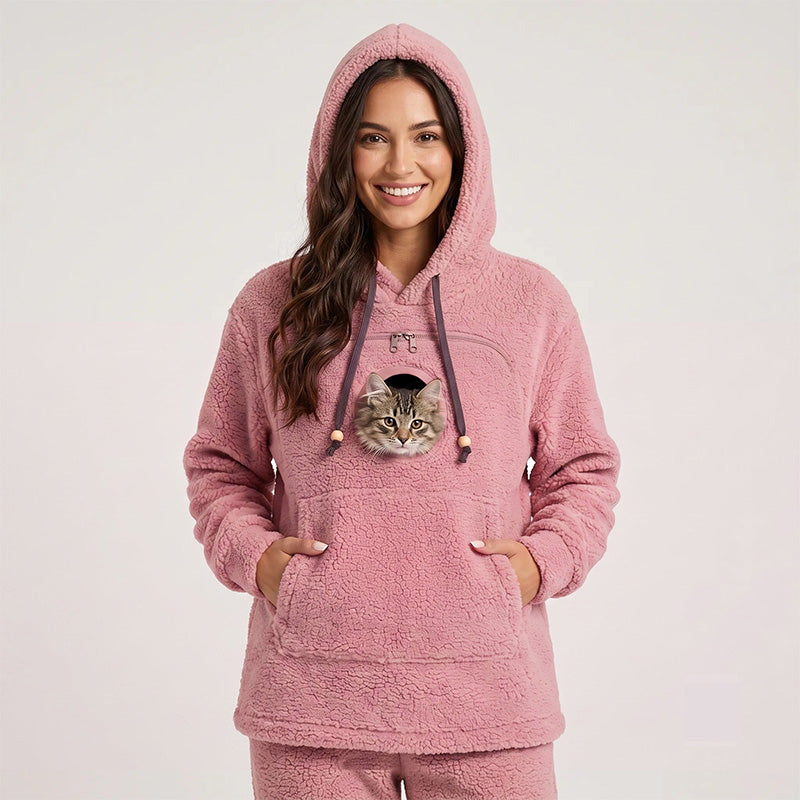 Matching Fleece Hoodie for Humans and Pets