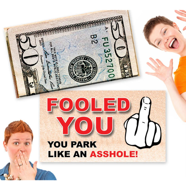 Parking Prank Cards