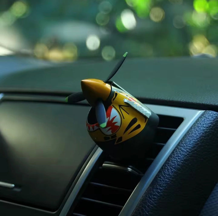 Fighter jet car vent fragrance clip