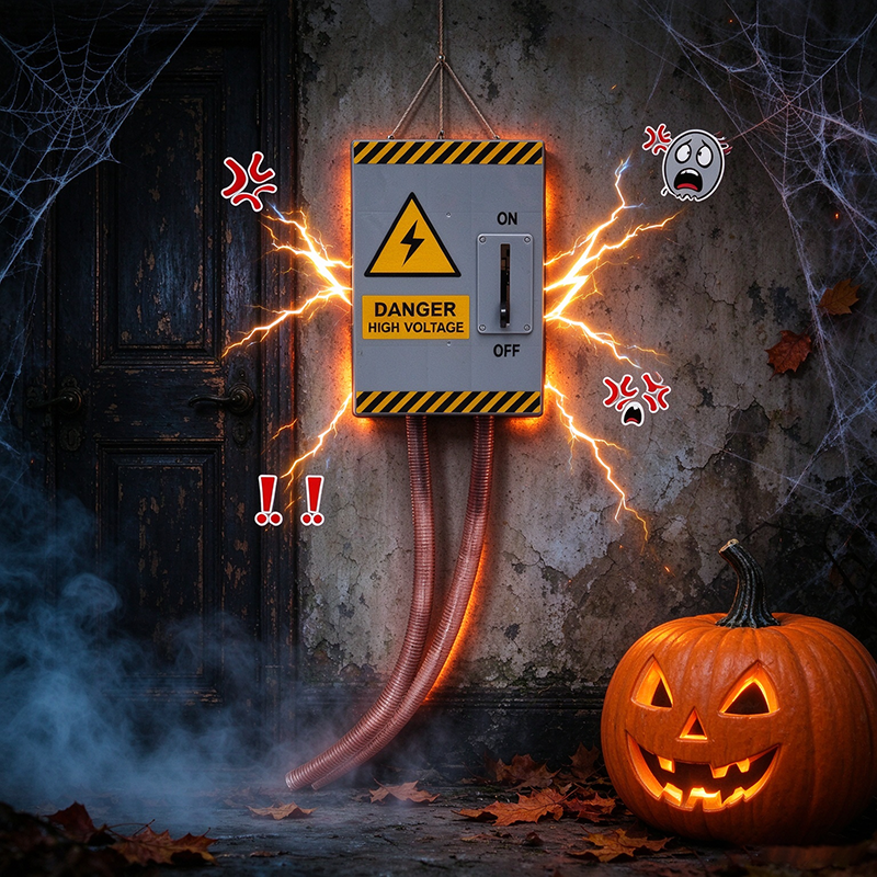 Halloween High Voltage Prank Box