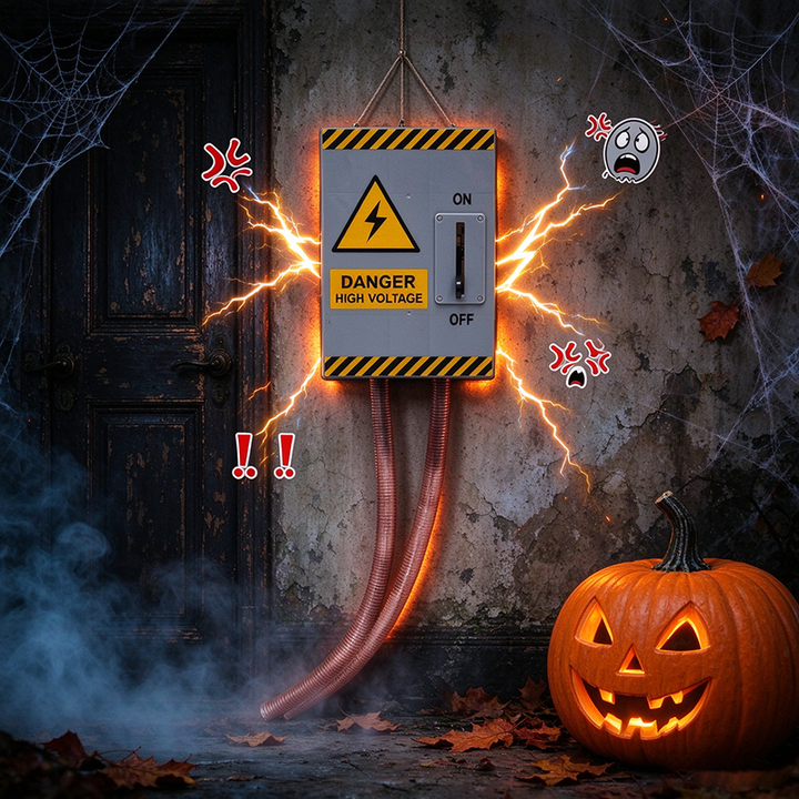 Halloween High Voltage Prank Box