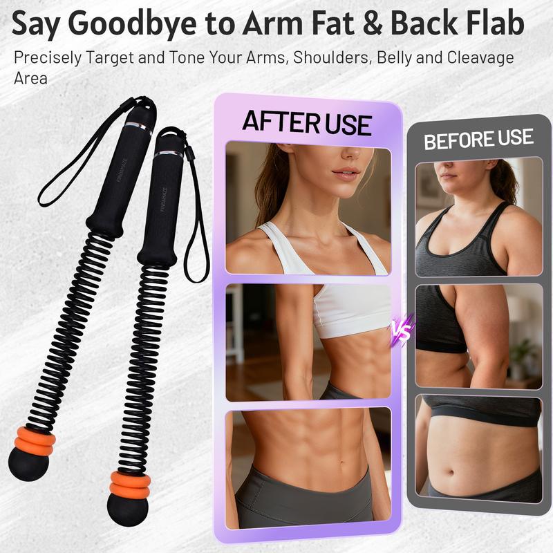 Home Spring Cordless Battle Rope For Fitness Training