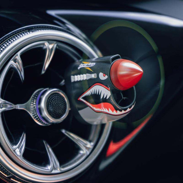 Fighter jet car vent fragrance clip