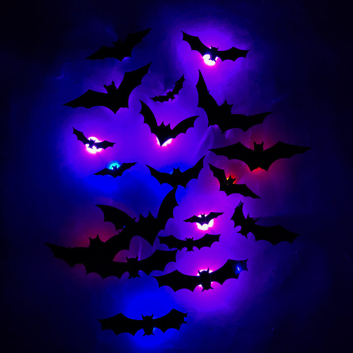 3D Bat-Shaped LED Decorative Light