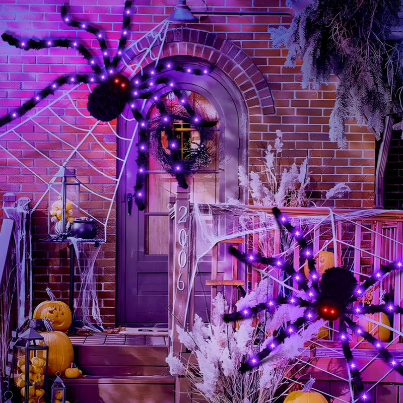 Halloween Spider Web Lights