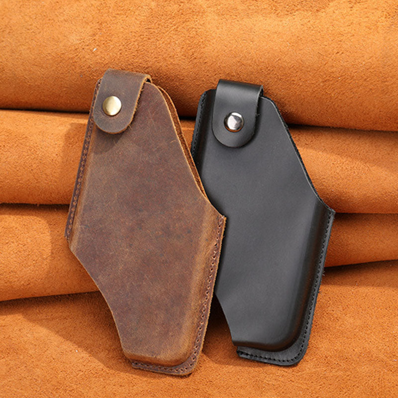 Leather Retro Phone Waist Bag