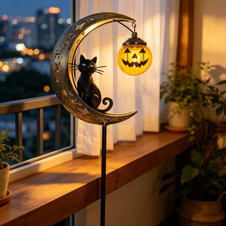 Halloween Pumpkin Moon Lamp