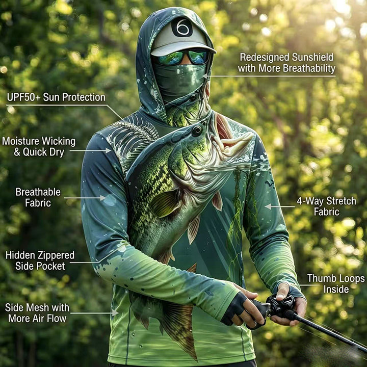Outdoor Running &amp; Fishing Hoodie