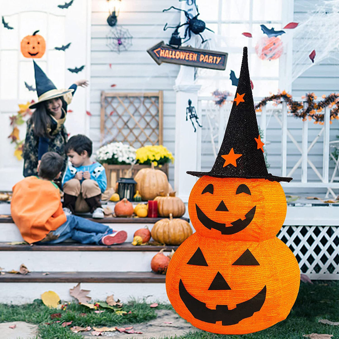 Halloween folding pumpkin decoration
