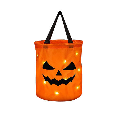 Halloween LED Light Tote Bag