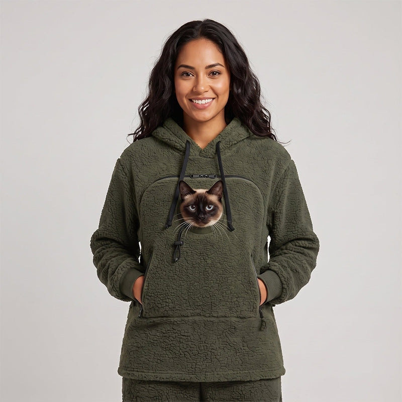 Matching Fleece Hoodie for Humans and Pets
