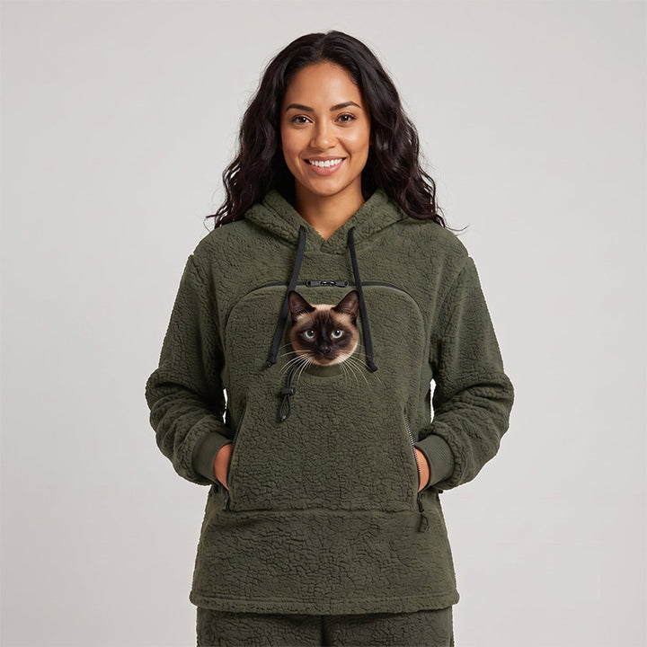 Matching Fleece Hoodie for Humans and Pets