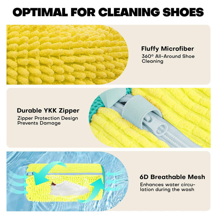 Mesh Shoe Washing and Care Bag
