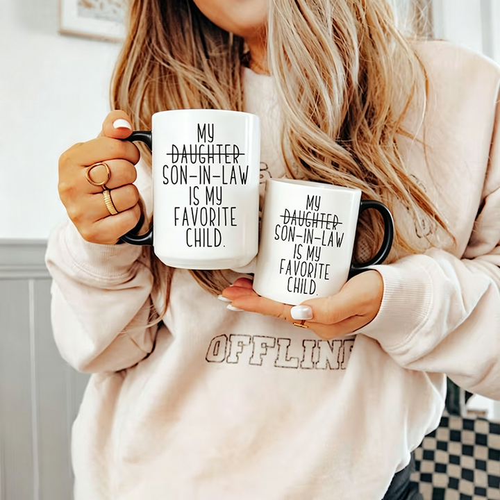 "Fun Daughter-in-Law" Coffee Mug — A Hilarious Gift for Your Mother-in-Law and Parents