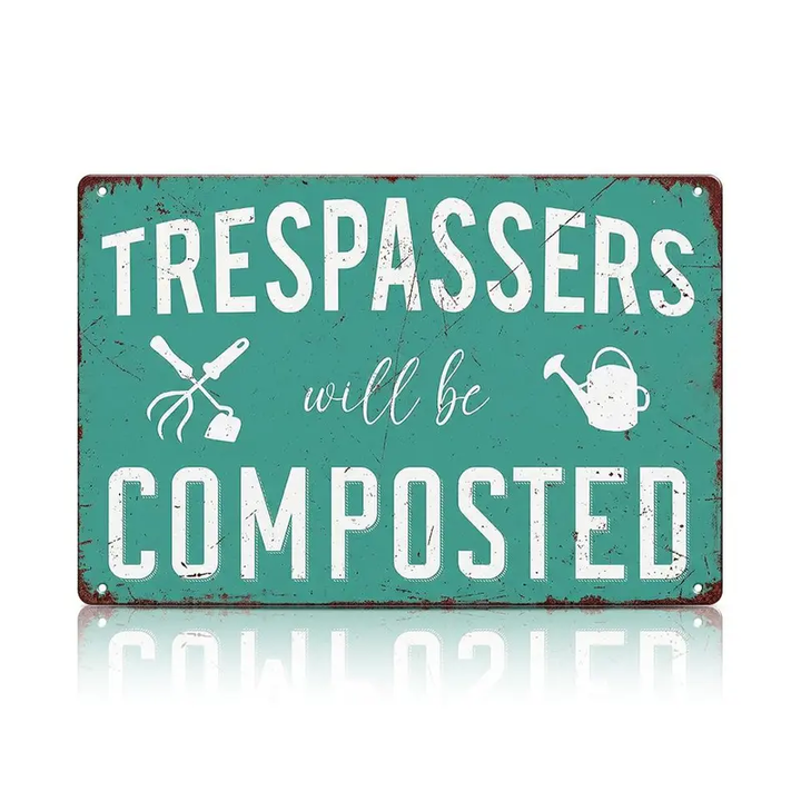 Fun and Humorous Metal Signs