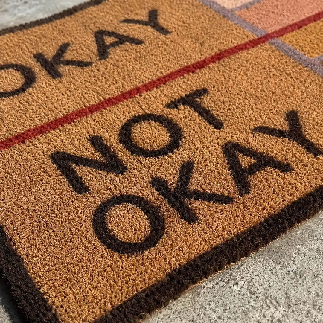 OKAY or not, funny doormat