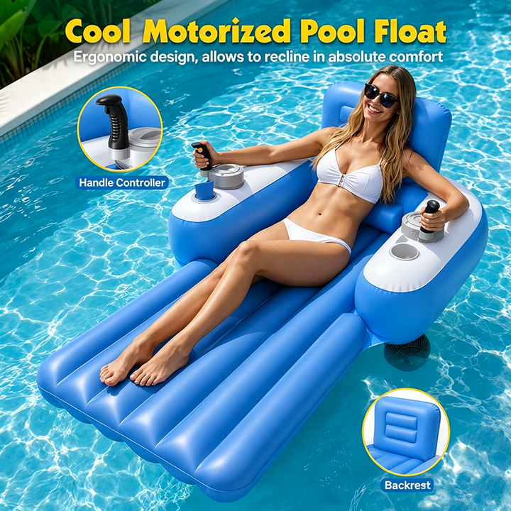 New Inflatable Electric Floating Boat