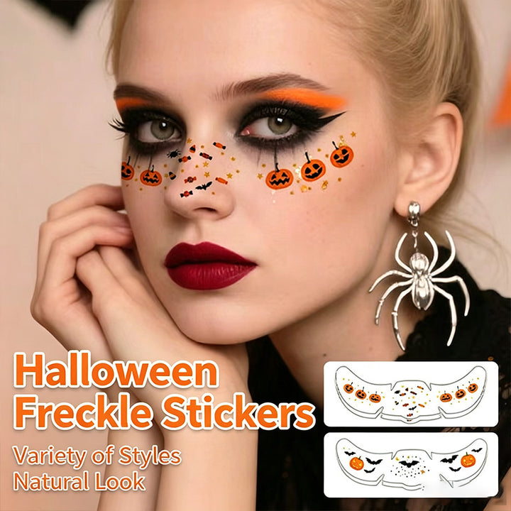 Halloween Face Tattoo Stickers