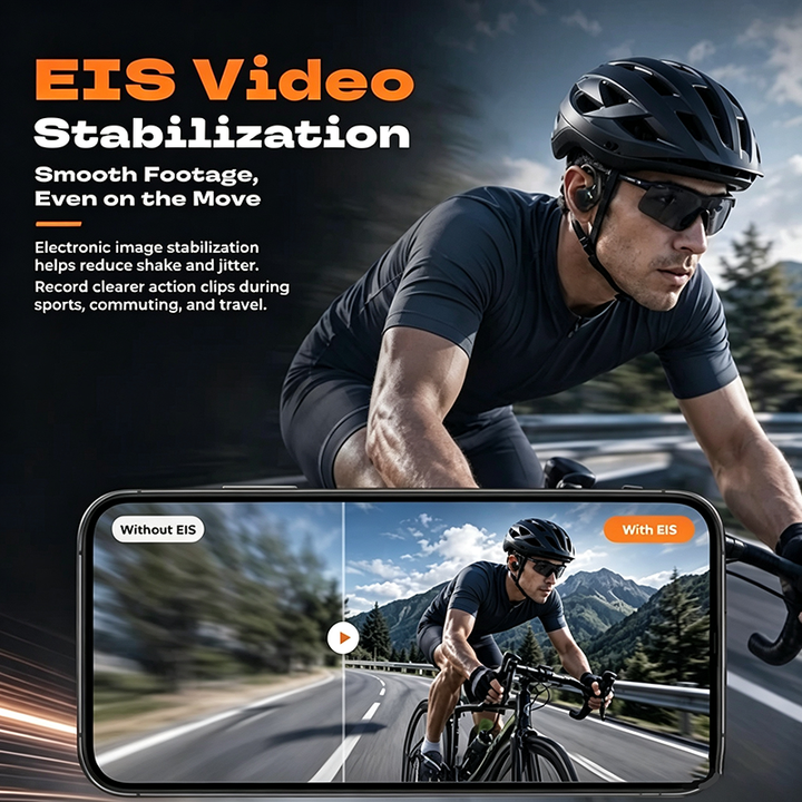 8MP Smart Camera Bluetooth Headset