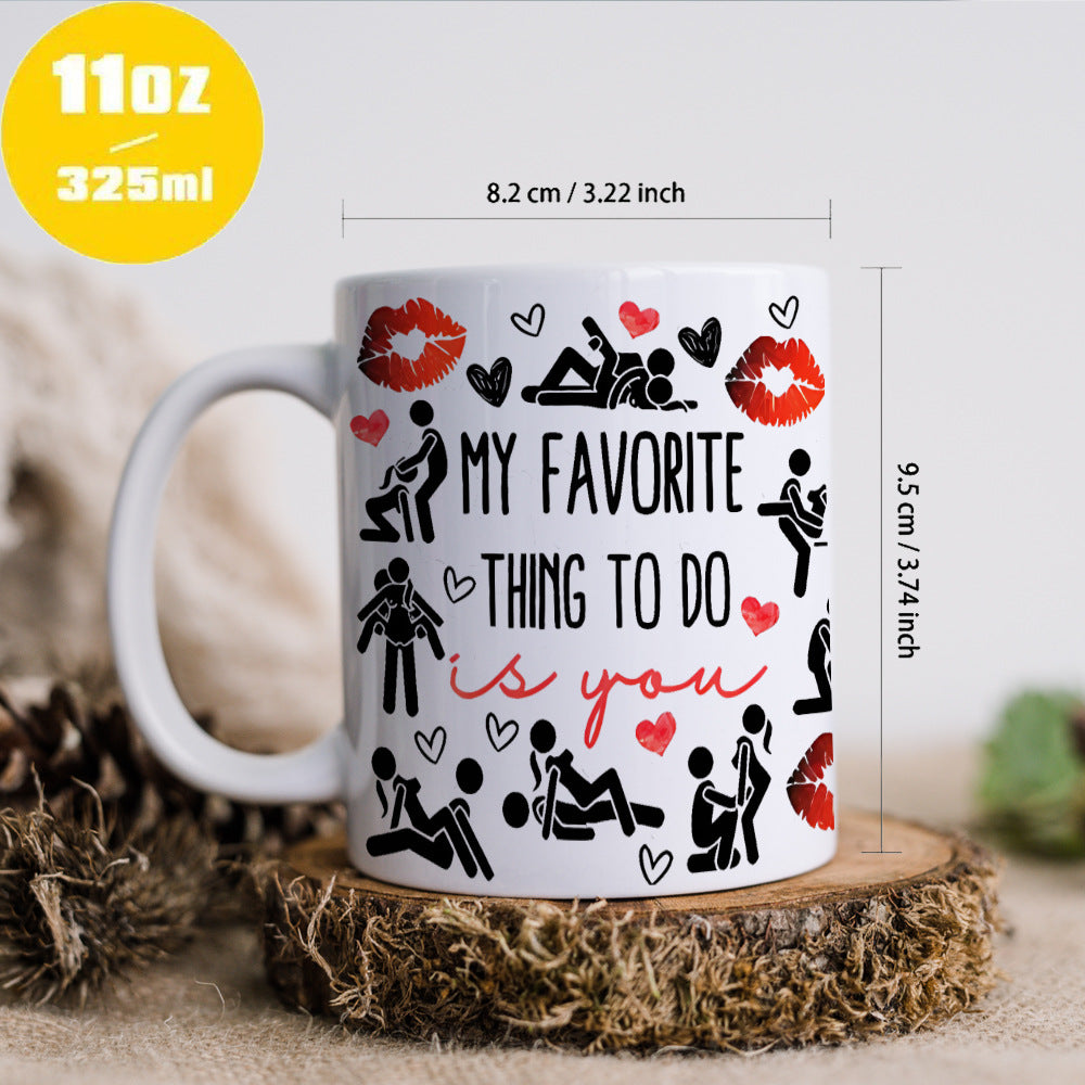 Funny Couple Cup