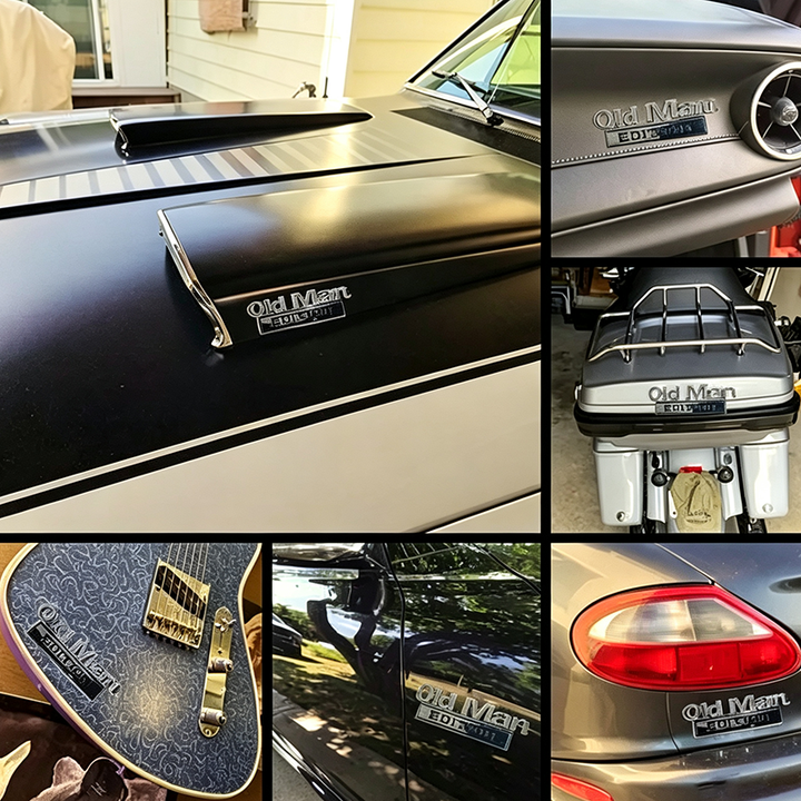 Car Fender 3D Sticker Emblem