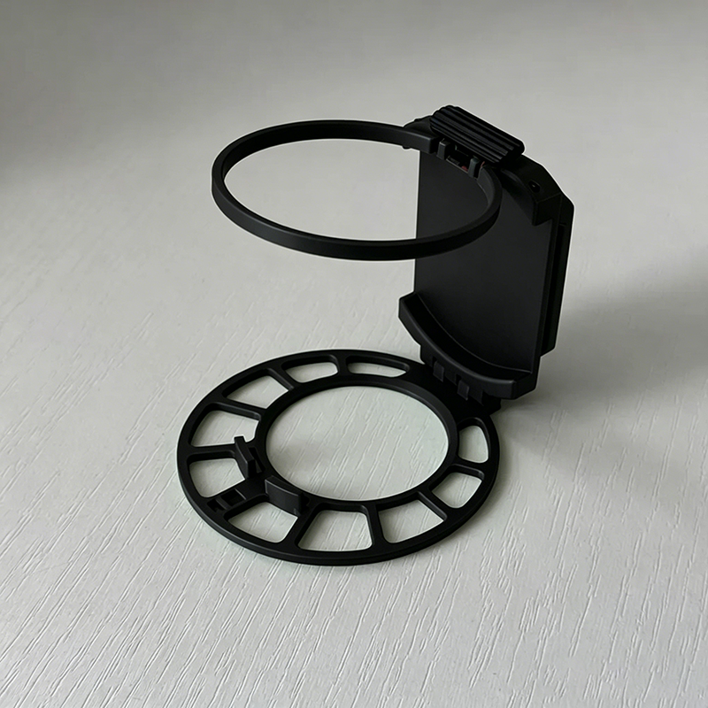 Foldable belt drink holder