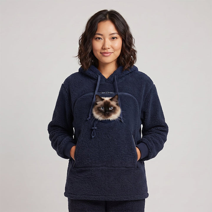 Matching Fleece Hoodie for Humans and Pets