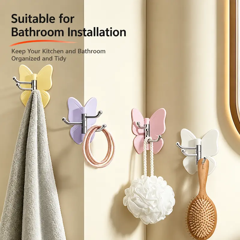Rotating butterfly hook