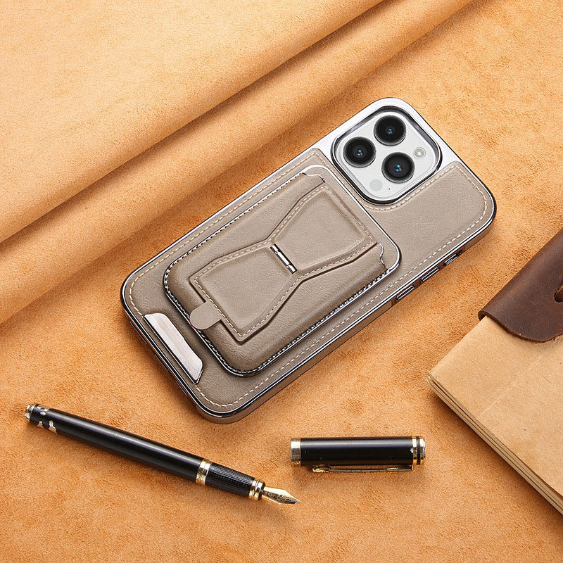 Magnetic card-holder phone case