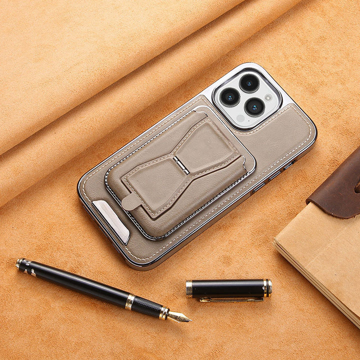 Magnetic card-holder phone case