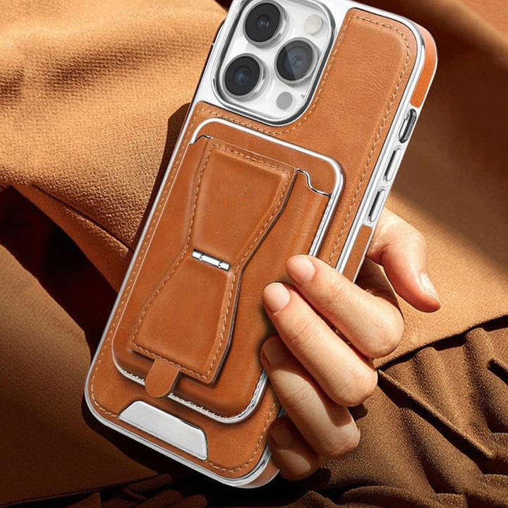 Magnetic card-holder phone case