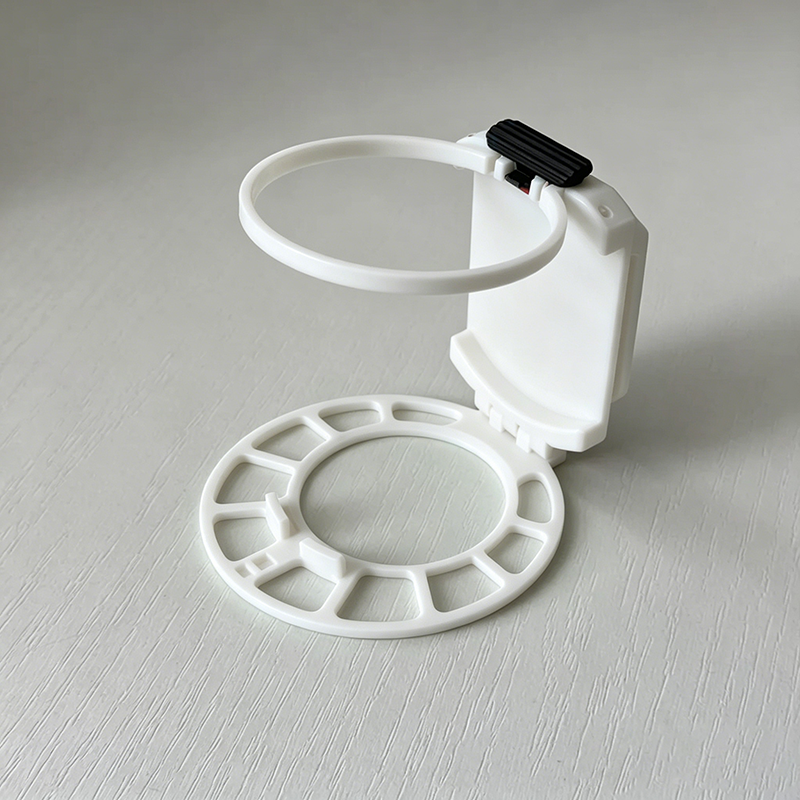 Foldable belt drink holder