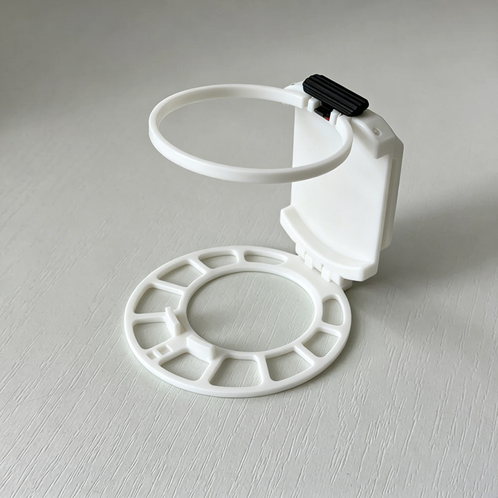 Foldable belt drink holder