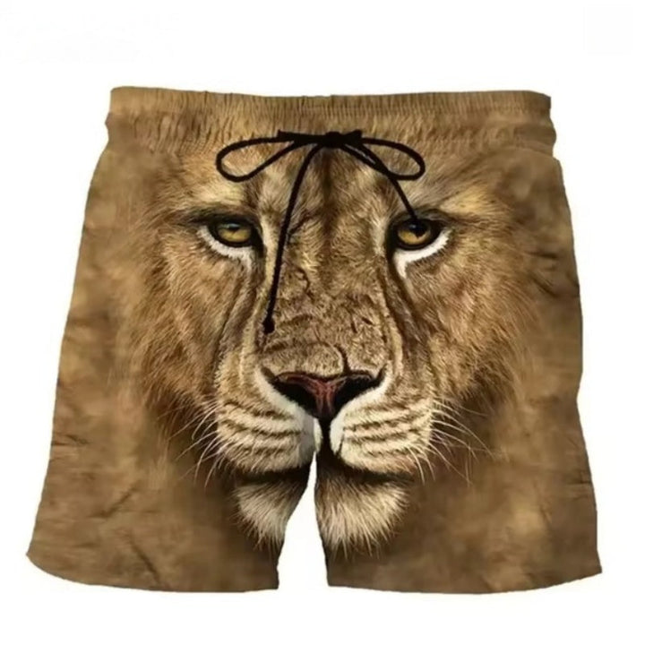 Funny Dog Graphic Shorts Casual Streetwear