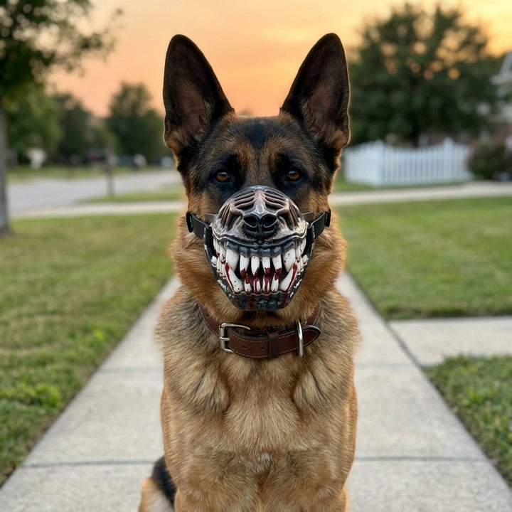 Halloween Scary Dog Mask