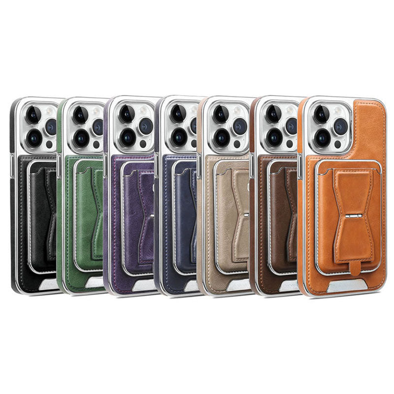 Magnetic card-holder phone case