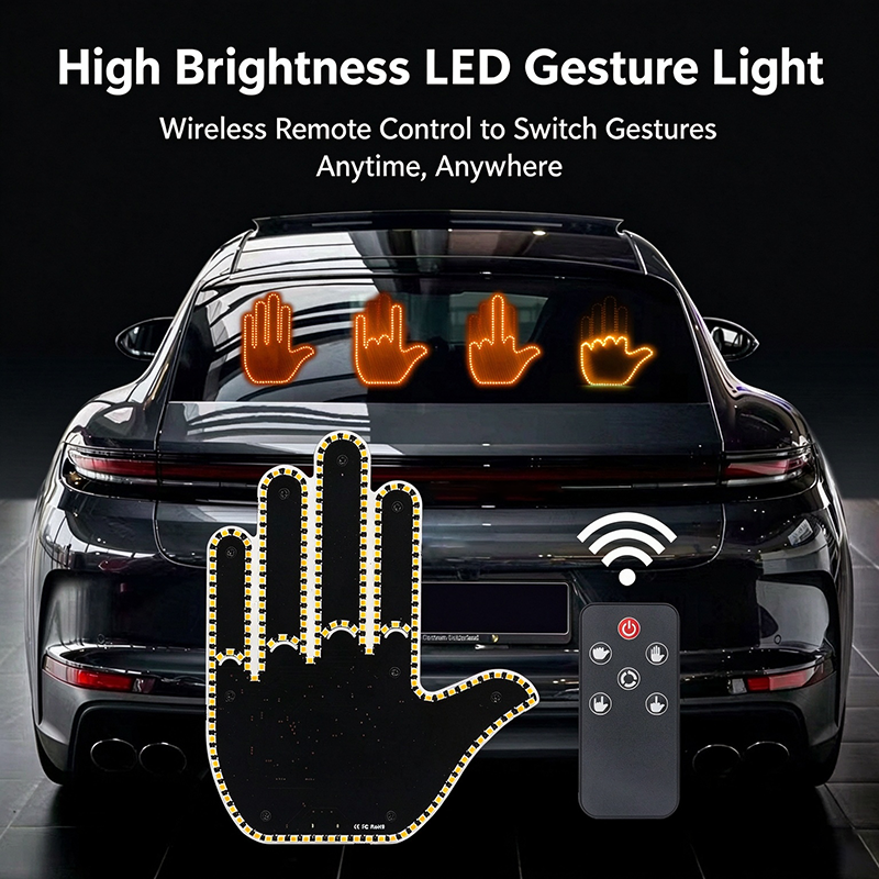Fun Gesture Light for Cars