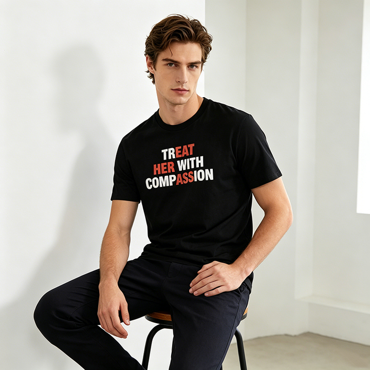 Treat her with compassion — T-shirt