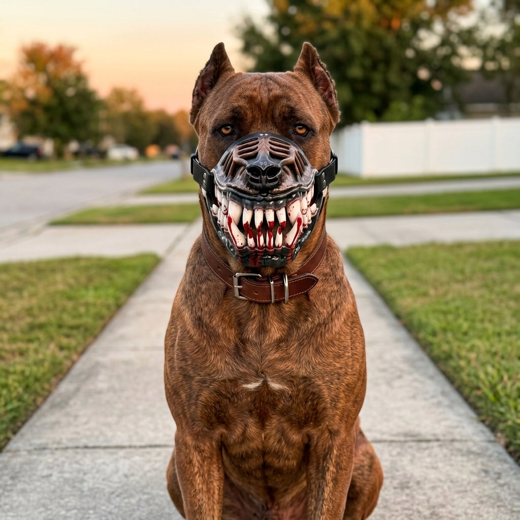 Halloween Scary Dog Mask