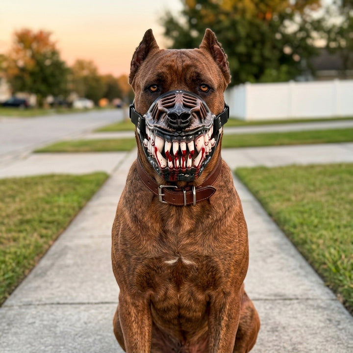 Halloween Scary Dog Mask