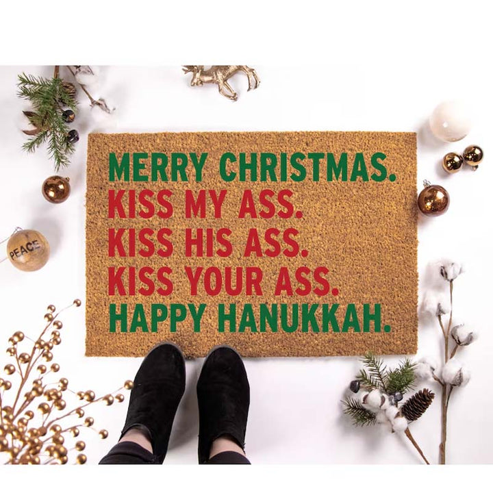 Funny Christmas Doormat