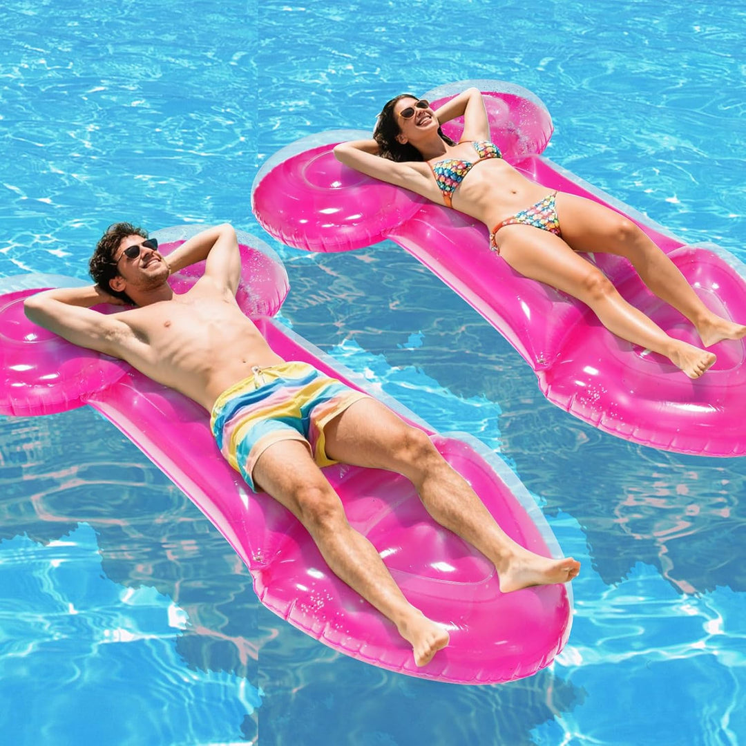 Outdoor portable PVC water lounger inflatable float inflatable toy
