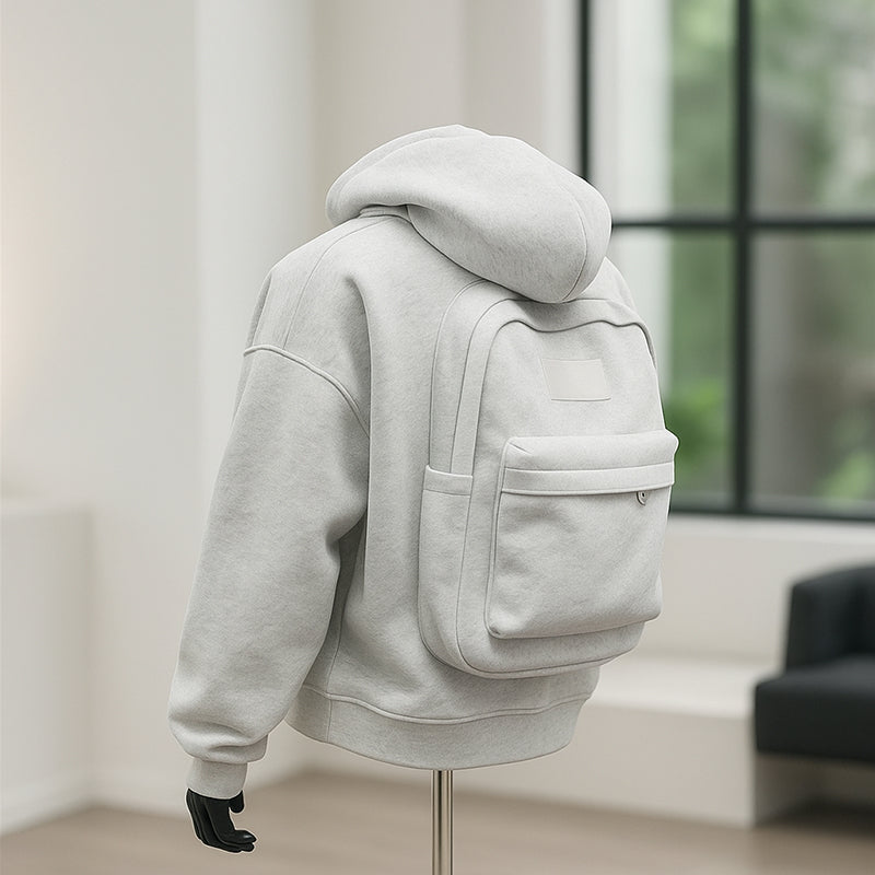 3D Multifunctional Backpack Hoodie