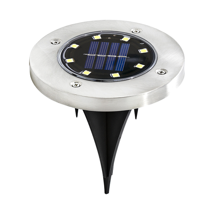 Outdoor solar decorative in-ground light