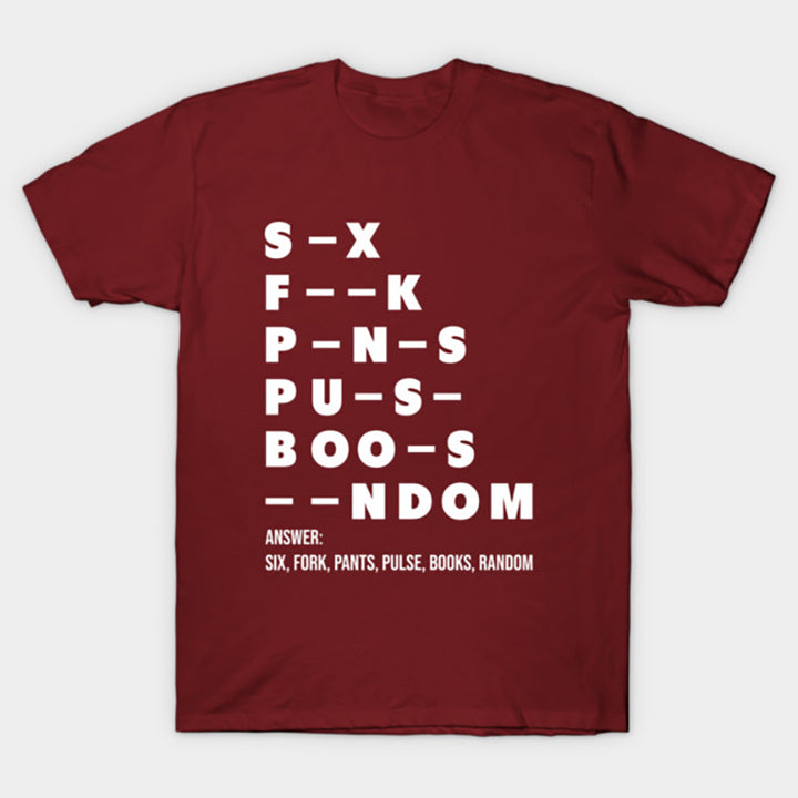 Funny Adult Dirty Mind Questions T-Shirt