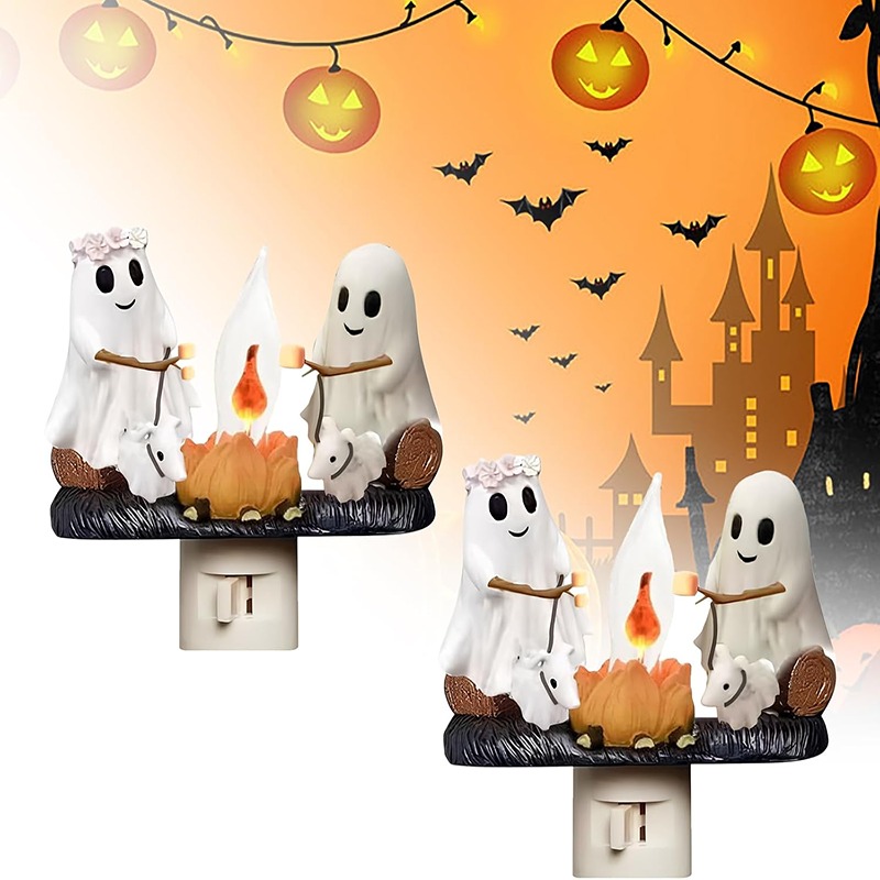 Ghost Campfire Night Light