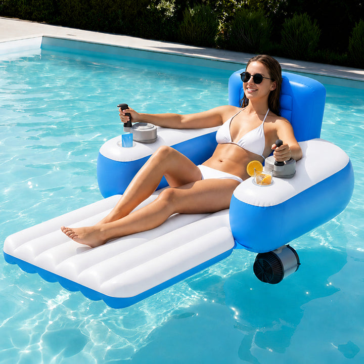 New Inflatable Electric Floating Boat