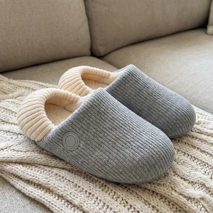 Portable Heated Slippers for Winter